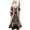 Stilè Statua di Babbo Natale, Scultura Natalizia in Resina di Grandi Dimensioni, Artigianato, Ornamenti H.20 cm