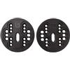 Burton 4 X 4 & Channel Disc Black - Dischi per attacchi Burton, sistemi 4 X 4 e Channel.
