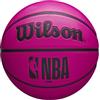 Wilson NBA DRV Outdoor - Pallone da basket con pompa, misura 15,2-72,4 cm, colore: Rosa