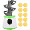 ZASCHMOY Allenatore portatile per ping pong in ABS | Lanciatore automatico di palline da ping pong | Macchina per l'allenamento leggera e resistente per tutti i livelli di abilità