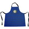 hermet Inter 52101002121 Grembiule, Cotone, Nero/Blu, 25x23x0.5 cm