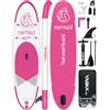 Yaska SUP Gonfiabile Adulti con Tutti gli Accessori e Portabicchiere,335cm Stand up Paddle Gonfiabile per Tutti i Livelli di Abilità,Paddle Board con Capacità di 200kg per 2 Persone