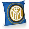 Inter Cuscino Arredo, Poliestere/Cotone, Blu
