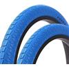 KHEbikes Kenda BMX - Set di pneumatici 20 x 1,95 pollici - circa 610 g - Copertoni - Design sportivo - Park & Street - blu - 1 paio
