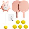 Mimoqk Pong da porta, set da ping pong portatile, gioco da tavolo per Natale, pong da porta, divertente allenamento da ping pong per famiglia, amici, Ringraziamento, Natale Home Entertainment
