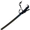 Sportech Italia Saya per Bokken Arti Marziali Aikido, Iaido, Kenjutsu - Fodero per Spada in legno o plastica con Sageo per allenamento estrazione (nukitsuke) e il rientro (noto)