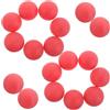 GOOHOCHY 100 Pezzi Palline da Ping Pong Rosse Opache in Plastica Senza Cuciture per Giochi di società Lotteria Feste e Decorazioni Carnevale