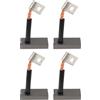ECSiNG 4 Pezzi Set di Spazzole per Generatore di Avviamento per Carrello da Golf Parte di Ricambio 101869302 26658G01 30443-77 JF2-81111-00-00 Compatibile con EZGO Gas (1978-up)