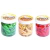 pescasubito Kit 3 Barattoli Camole Colorate Vere Mummificate Esca Pesca Trota Mummie Camola