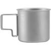 Generic Campeggio all'aperto Tazza di acqua Tazza di titanio per Picnic Trekking