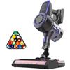 Generic Pulitore per tovaglie da Biliardo Senza Fili, aspirazione da 240 W 22 kPa con Regolazione a 2 velocità, Batteria Rimovibile e Display LED, per la Manutenzione del Tavolo da Biliardo(Purple)