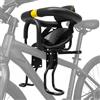 LENJKYYO Seggiolino Bici Anteriore per Bambini, seggiolino Anteriore Bici da 8 Mesi a 6 Anni, Sedile Bici Regolabile con Pedali e Schienale Imbottito, seggiolino per Bici Anteriore 9-36 kg