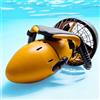 Lakenbroade Veicolo subacqueo per propulsione subacquea per scooter marino, scooter subacqueo da 300 W/500 W, un potente booster per immersioni e nuoto per avventure acquatiche indimenticabili,500W