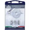TECNOSEAL - Kit anodi in alluminio compatibile con motori Yamaha fuoribordo 40-60 HP