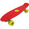 Nextream Skateboard FREEDOM Nextream 4 Colori Tavola e Ruote Resistente Sport (Rosso - Giallo)