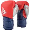 adidas Boxhandschuhe Hybrid 300, Corred/Mysink/Silver, 16 Oz, CI9184
