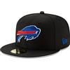 New Era Buffalo Bills Black Base 59Fifty Basecap - 7 1/4-58cm (L)