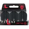 L-style (Black) - L-Style L3 PRO Shape Dart Flights Extra Durable Used by Current World Champion