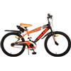 Tecnobike Shop Bici per Bambino Bicicletta Mountain Bike Volare Sportivo Taglia 20 Pollici (Arancione)