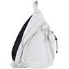 Gio'Style Reef Zaino Termico Monospalla 9 Litri - Borsa Frigo Compatta per Mare, Picnic, Viaggi e Tempo Libero - Tasca Bottiglia Laterale - (grigio)