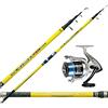 agc Kit Surfcasting Kolpo Moonbeach Canna Telescopica 200 gr 4.20 mt + Trabucco Dayton SW 6500 Mulinello