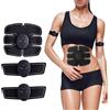 Haimusan Stimolatore Muscolare Professionale EMS, Dispositivo Fitness Ricaricabile USB per Addominali Trainer per Schiena/Braccia/Gamba/Addominale per Uomini e Donne