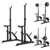 ZIPRO Ripiano bilanciere regolabile in altezza, capacità massima utente di 120 kg, in acciaio - bilanciere, squat rack, supporto per manubri, supporto per bilanciere