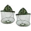 Athemeet Apicoltura Cappello Di Velo Camuffamento Apicoltore Anti Mosquito Ape Insetto Volare Maschera Cap Cappelli Con La Testa Della Maglia Della Rete Del Viso Protezione Esterna Apparecchiatura Di Pesca