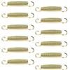 yelloo - Set 12 Molle per Trampolino Elastico Resistenti e Antiruggine (Misure 120, 145, 165cm) Molla Sostitutiva Trampolino, Accessori per Trampolini (Ø 185 245 305 366 427) Certificato CE TUV GS