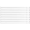Skday 10Pcs 14G 2.0mm Filettato In Acciaio Inox Mountain Road Bike Ad Alta Resistenza Raggi Tappo Rame Ciclismo Bike Spoke