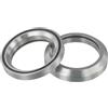 Zilimontt 2 cuscinetti per sterzo da 28,6 mm, 30,5 x 41,8 x 8 mm, costruzione in acciaio 45/45°, per bici da strada