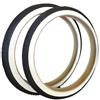 MADICKS 2 Copertoni Bici 20 x 1.75 (47-406) Pneumatici Strada Bianco/Nero con Fascia Bianca in Gomma per Bicicletta Scatto Fisso, Trekking, City Bike, Olanda, Graziella, Passeggio - Coppia Pneumatici Robusti