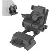 ZFFOZZ Supporto Tattico per Casco per Visori Notturni NVG, Modello L4g24, Previene L'allentamento e le Vibrazioni, Compatibile con I Supporti per Testa PVS15/18/GP(Black)