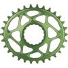 absoluteBLACK Absolute Black Race Face corona ovale Cinch di trazione per montaggio diretto, unisex, Green