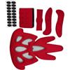 Obotsnoi Caschi Imbottitura Interna Schiume Pad Spugna Sigillata Fodera Protettiva Protezioni Fodera Cuscini Mat Ciclismo Protezioni Schiuma Pad