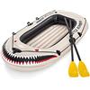 Bestway 61108-3 Gommone Gonfiabile Battle Bomber con Remi e Pompa a Pedale
