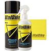 WalBike Kit Matt pulitore per detergere Pulire lucidare brillantare Proteggere i telai opachi con Panno in Microfibra per Pulizia Bici