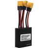 SageFurned Modulo parallelo a doppia batteria 40A per Ebike, convertitore di scarica bilanciata 10-100V con interfaccia XT60H, nero