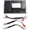 Vasiumic 48V-72V 1500W Elettrico Per Regolatore di Velocità Della Bici per Motore Spaccato Sinusoidale con Compatibilità Display Protocollo SIF, Controller in Lega di Alluminio 50A