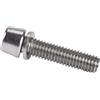 Kalttoy 10 viti M5 x 20 mm per bicicletta, con testa conica, viti con rondelle