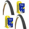 RMS Kit N°2 Copertone + N°2 Camera Bici 26 x 1 3/8 (35-590) Bianco/Nero - Michelin