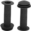 TUCKBOLD Coperture per Manopole Bici Bambine Nere 1 Coppia Morbide 105mm