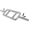GORILLA SPORTS® Bilanciere per Tricipiti - 30 mm, Lunghezza 86 cm, Carico Massimo 200 kg, con 2 Collari a Stella/Molla, Acciaio Cromato e Zigrinato - Barra, Asta da Pesi, Sollevamento, Palestra