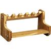 Colcolo Mini espositore per Pistola Modello Rack per Pistola in Legno Organizzatore per Pistola Modello per Comodino