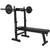MSPORTS Panca Pesi professionale multifunzione pieghevole per bilancieri fino a 200 kg
