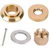 Boatman Kit di montaggio per elica fuoribordo Yamaha 60-130 HP (rondella di spinta/spazio/rondella/dado/coppiglia)