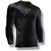 Storelli BodyShield Sottomaglia da Portiere 3/4, Sottomaglia Aderente, Alta Protezione dal Manto Erboso, Leggera e Resistente ai Raggi UV, Traspirante, Taglio Adulto e Bambino | Nero | Extra Large