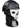 LZAQHMT Set Casco Tattico Airsoft Fast - Con Maschera Paintball Ghost Skull Equipaggiamento Protettivo Per Cosplay Attività All'aperto