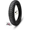 PFHKTO Copertone for bici elettrica 14 x 2.125 Tubeless | Pneumatico tubeless 14x2.125 for pneumatico bici elettrica pieghevole Ebike 14x2.125/57-254 con battistrada antiscivolo e design ispessito(A regular)