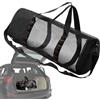 Generico Mesh Gym Bag, Cylindrical Design, Large Capacity Snorkel Gear Bag, Adjustable Strap Sports Carrier, Multifunctional Travel Fitness Storage, for Camping, Travels, Beach, Pool